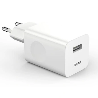 Baseus CCALL-BX02 Quick Charger 24W Nabíječka White CCALL-BX02