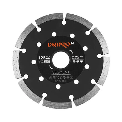 Diamantový kotouč Segment 125 22,2 mm Dnipro-M PID_2862