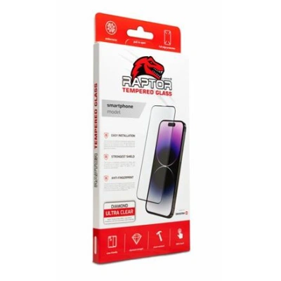 SWISSTEN RAPTOR DIAMOND ULTRA CLEAR 3D TEMPERED GLASS FOR APPLE IPHONE 13 PRO MAX BLACK 84501708