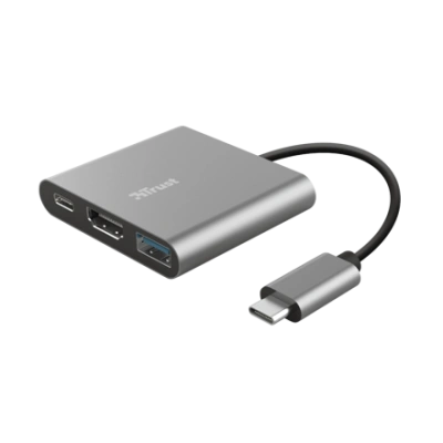 TRUST DALYX 3-IN-1 USB-C ADAPTER 23772