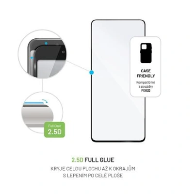 FIXED Full Cover 2,5D Tempered Glass for OPPO A98 5G, black FIXGFA-1188-BK