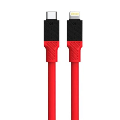 Tactical Fat Man Cable USB-C/Lightning 1m Red 57983117398