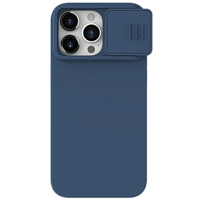 Nillkin CamShield Silky Silikonový Kryt pro Apple iPhone 15 Pro Max Midnight Blue 57983117028