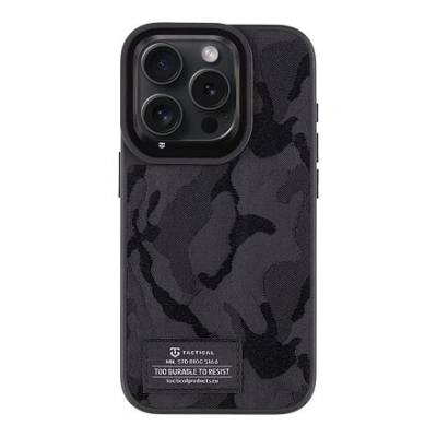 Tactical Camo Troop Kryt pro Apple iPhone 15 Pro Black 57983115925
