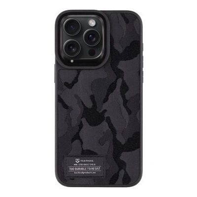 Tactical Camo Troop Kryt pro Apple iPhone 15 Pro Max Black 57983115926