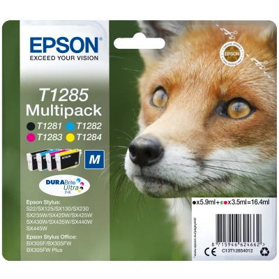 Multipack CMYK Ink Cartridge  (T1285) C13T12854012