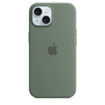 APPLE iPhone 15 Silicone Case with MS - Cypress MT0X3ZM/A