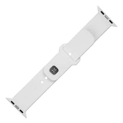 FIXED Silicone Sporty Strap Set for Apple Watch Ultra 49mm, white FIXSST2-1029-WH