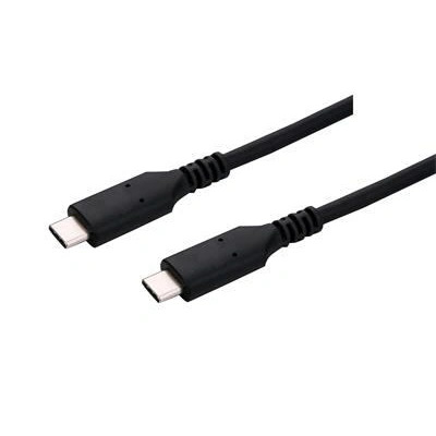 Kabel C-TECH USB 4.0, Type-C (CM/CM), PD 100W, 40Gbps, 0,5m, černý CB-USB4-05B