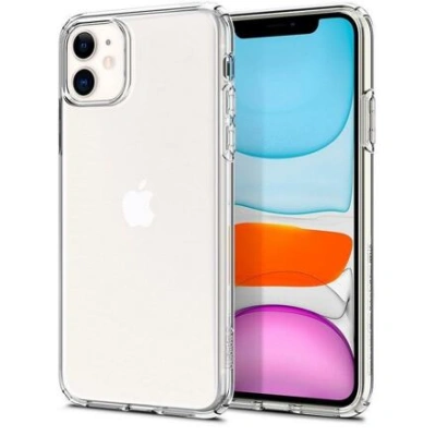 Ochranný kryt Spigen Liquid Crystal pro Apple iPhone 11 transparentní