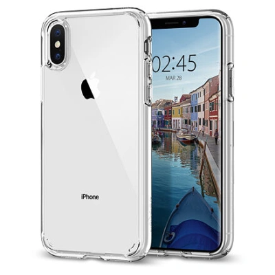 Kryt Spigen Ultra Hybrid pro Apple iPhone XS/X transparentní