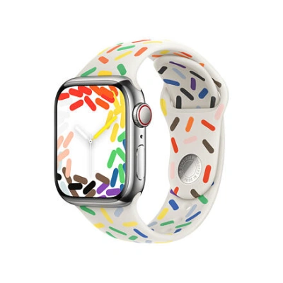 Apple Watch sportovní řemínek 41/40/38mm Pride Edition S/M MRTL3ZM/A