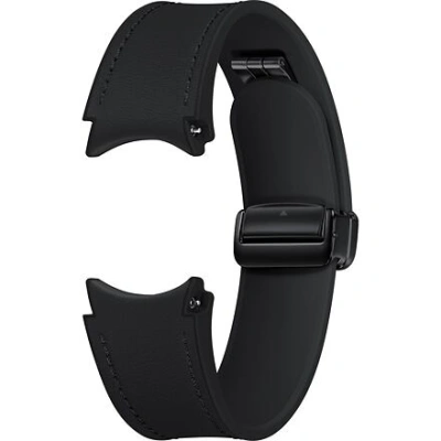 Samsung D-Buckle hybridní řemínek z eko kůže (M/L) Black ET-SHR94LBEGEU