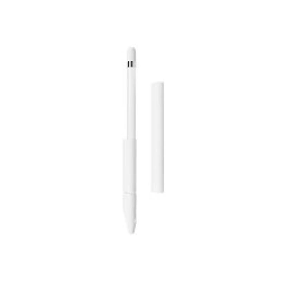 Silikonový obal na Apple Pencil (Sada 4 ks) - bílá